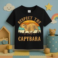 Capybara Funny Capybara Toddler T-Shirt