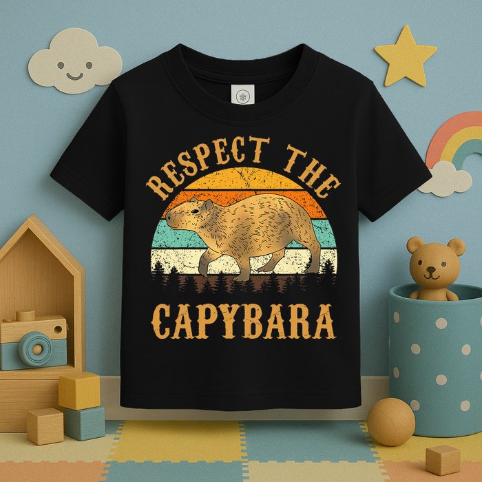 Capybara Funny Capybara Toddler T-Shirt