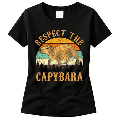 Capybara Funny Capybara Womens T-Shirt