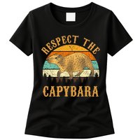 Capybara Funny Capybara Womens T-Shirt