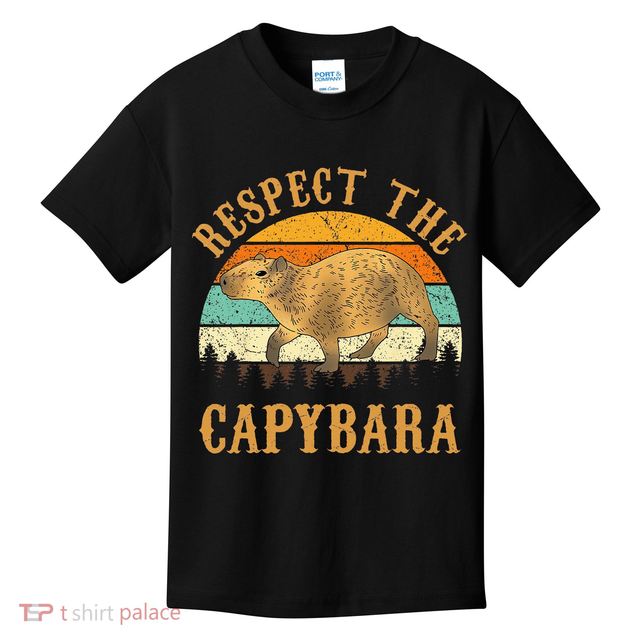 Capybara Funny Capybara Kids T-Shirt
