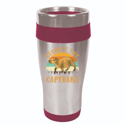 Capybara Funny Capybara 16oz Travel Tumbler