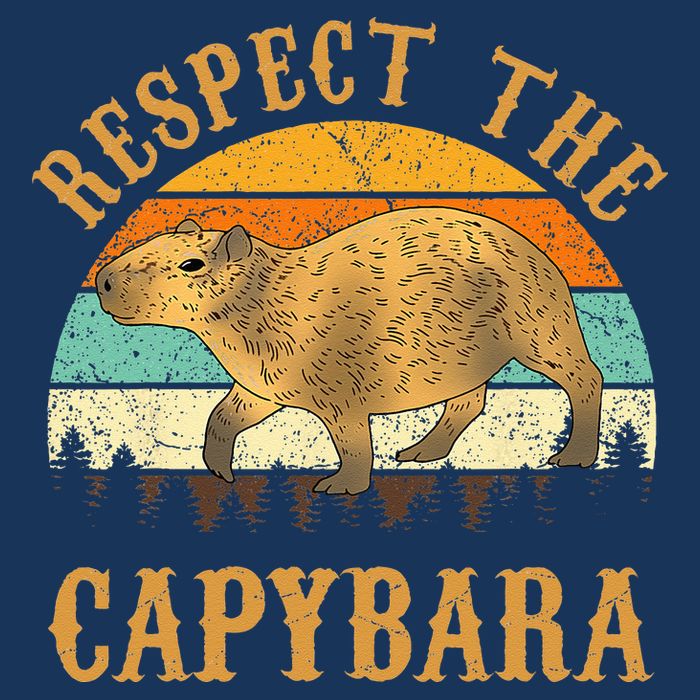 Capybara Funny Capybara Infant Baby Jersey Bodysuit