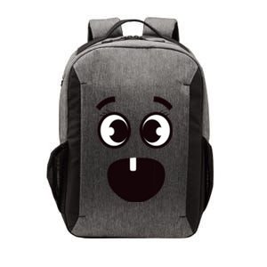 Creepy Funny Carrots Face Halloween Costume Vector Backpack