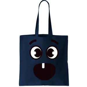 Creepy Funny Carrots Face Halloween Costume Tote Bag