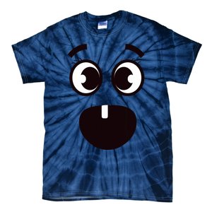 Creepy Funny Carrots Face Halloween Costume Tie-Dye T-Shirt