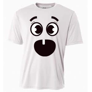 Creepy Funny Carrots Face Halloween Costume Cooling Performance Crew T-Shirt