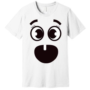 Creepy Funny Carrots Face Halloween Costume Premium T-Shirt