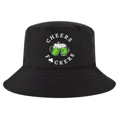 Cheers F Ckers St Patricks Day Cool Comfort Performance Bucket Hat