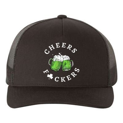 Cheers F Ckers St Patricks Day Yupoong Adult 5-Panel Trucker Hat