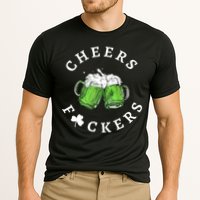Cheers F Ckers St Patricks Day Cooling Performance Crew T-Shirt