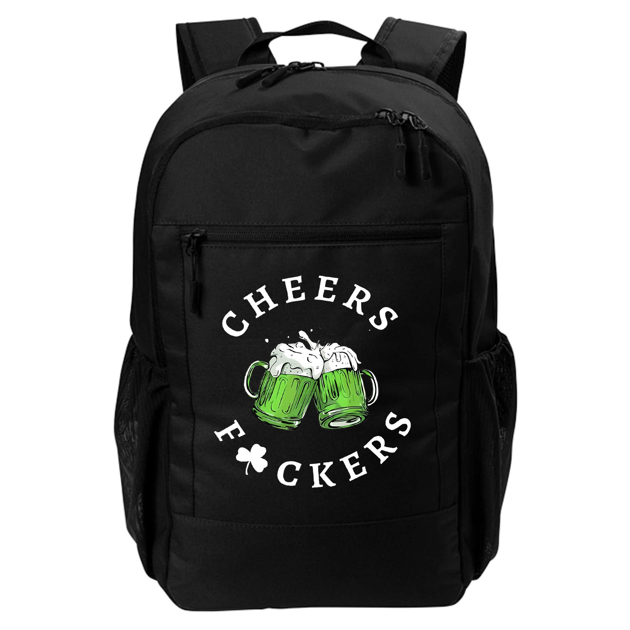 Cheers F Ckers St Patricks Day Backpack