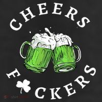 Cheers F Ckers St Patricks Day 11oz C Handle Ceramic Mug