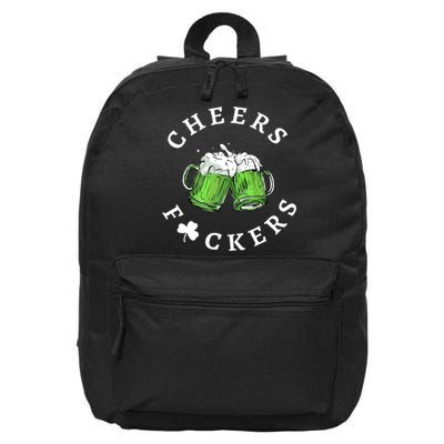 Cheers F Ckers St Patricks Day 16 in Basic Backpack