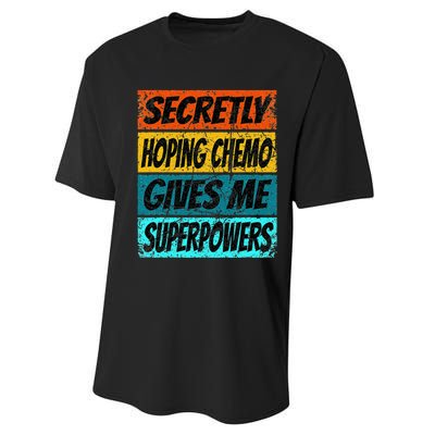 Chemotherapy Funny Cancer Fighting Cancer Chemo Patient Performance Sprint T-Shirt