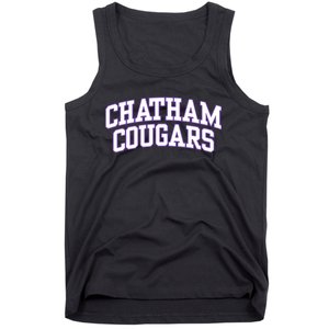 College Fever Chatham University Cougars 02 Tank Top