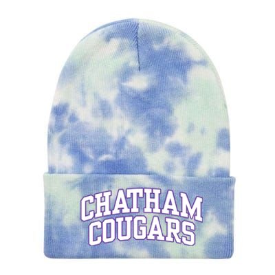 College Fever Chatham University Cougars 02 Tie Dye 12in Knit Beanie