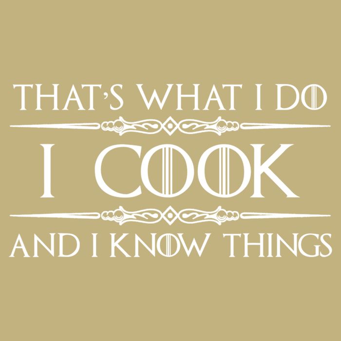 Cute Funny Chef & Cook Gifts I Cook & I Know Things Funny Cooking T Cooling Performance Crew T-Shirt