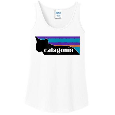 Catagonia Funny Cat Lover Apparel Ladies Essential Tank