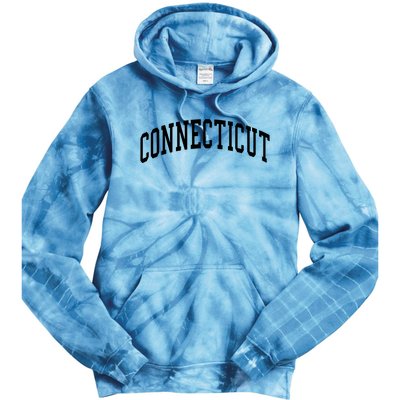 Connecticut Funny Tie Dye Hoodie