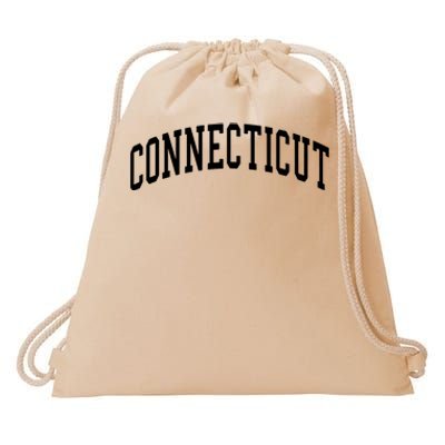 Connecticut Funny Drawstring Bag