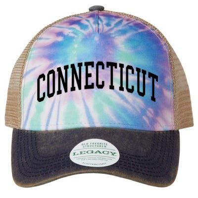 Connecticut Funny Legacy Tie Dye Trucker Hat