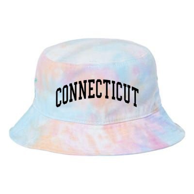 Connecticut Funny Tie Dye Newport Bucket Hat