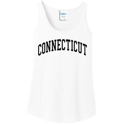 Connecticut Funny Ladies Essential Tank