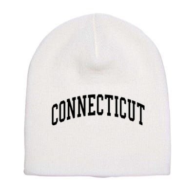 Connecticut Funny Short Acrylic Beanie