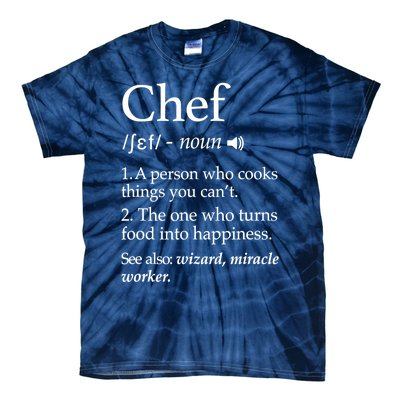 Cute Funny Chef Definition Funny Line Saying Cook Cooking Gifts Chefs T Tie-Dye T-Shirt