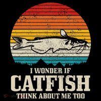 Catfish Fishing Catfishing Funny Saying Fisherman Premium T-Shirt