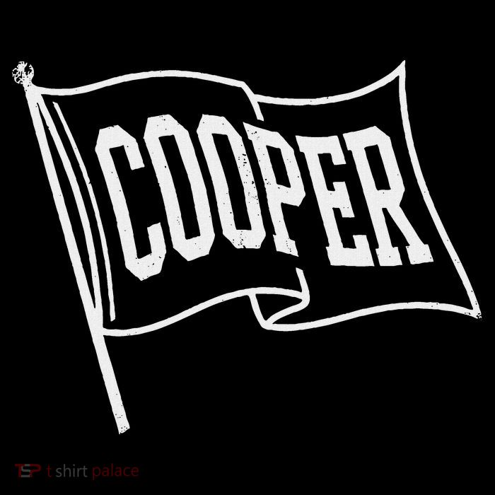 Cooper Flag Drawstring Bag