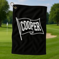 Cooper Flag Golf Towel