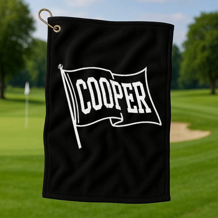 Cooper Flag Golf Towel