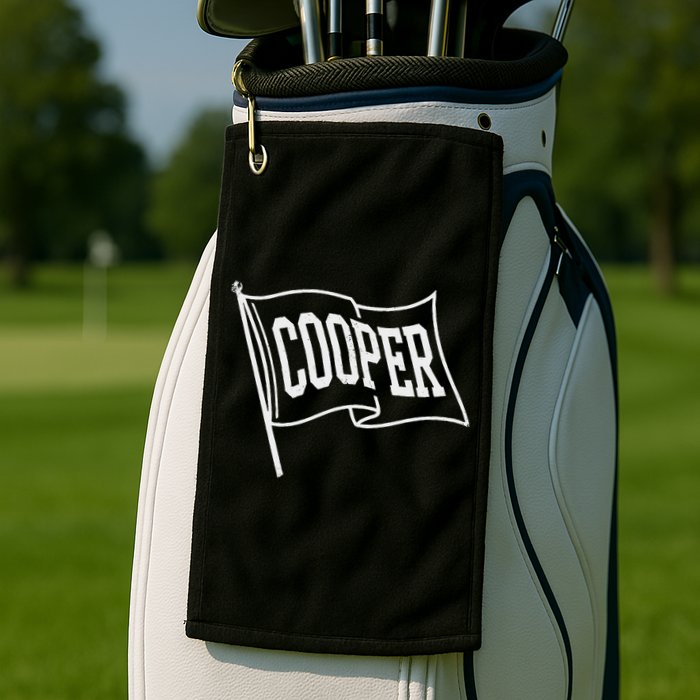 Cooper Flag Golf Towel