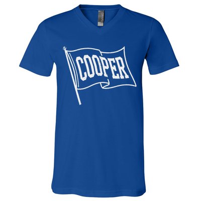 Cooper Flag V-Neck T-Shirt