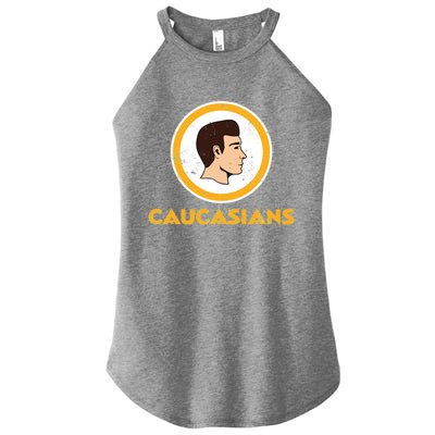 Caucasians Football Women’s Perfect Tri Rocker Tank