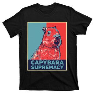 Capybaras Funny Capibara Rodent Capybara Supremacy  T-Shirt