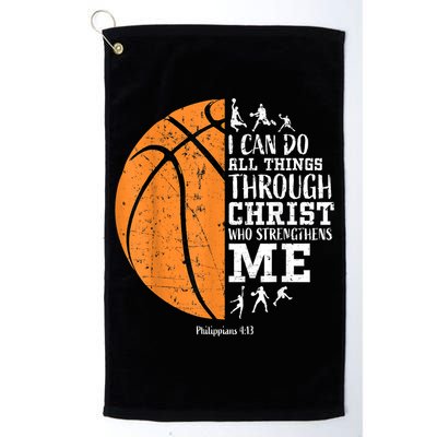 Cute Funny Christian Basketball Gift For Boys Religious Gifts Golf Towel