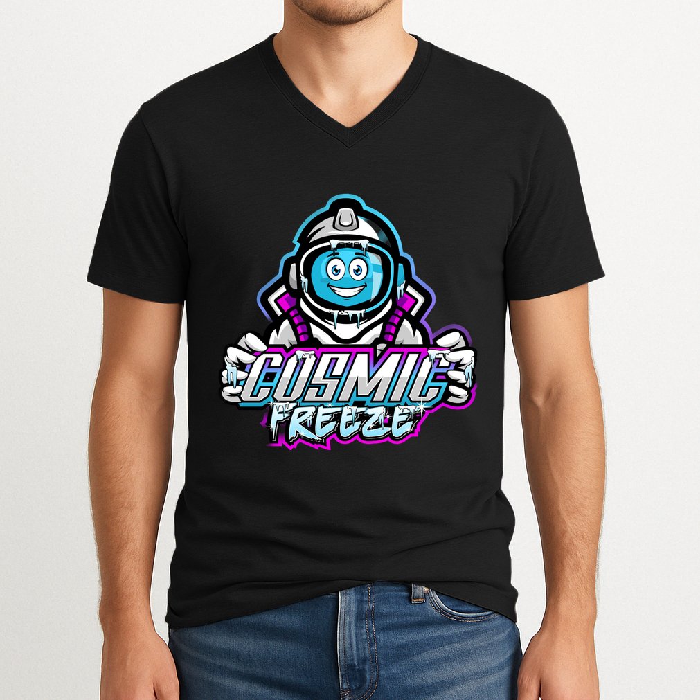 Cosmic Freeze V-Neck T-Shirt