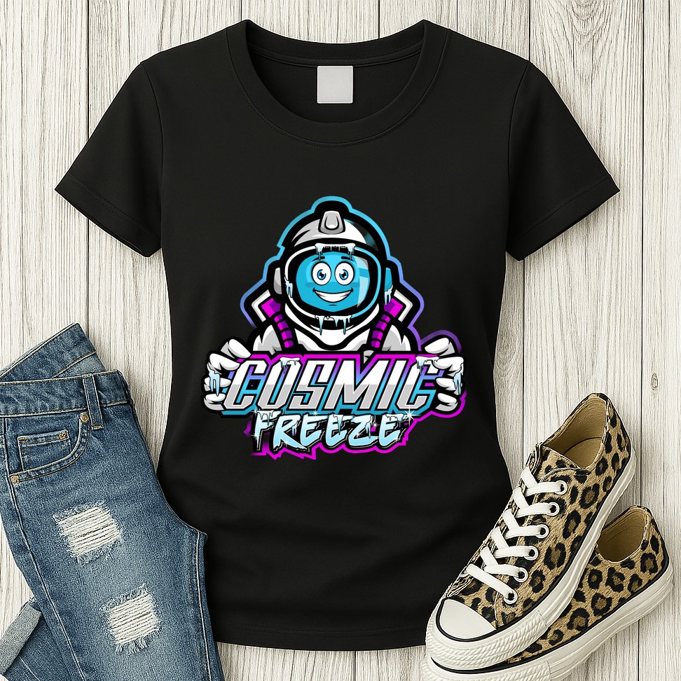 Cosmic Freeze Womens T-Shirt