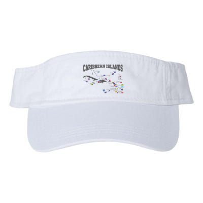Caribbean Flags Caribbean Map Caribbean Islands Vacation Visor