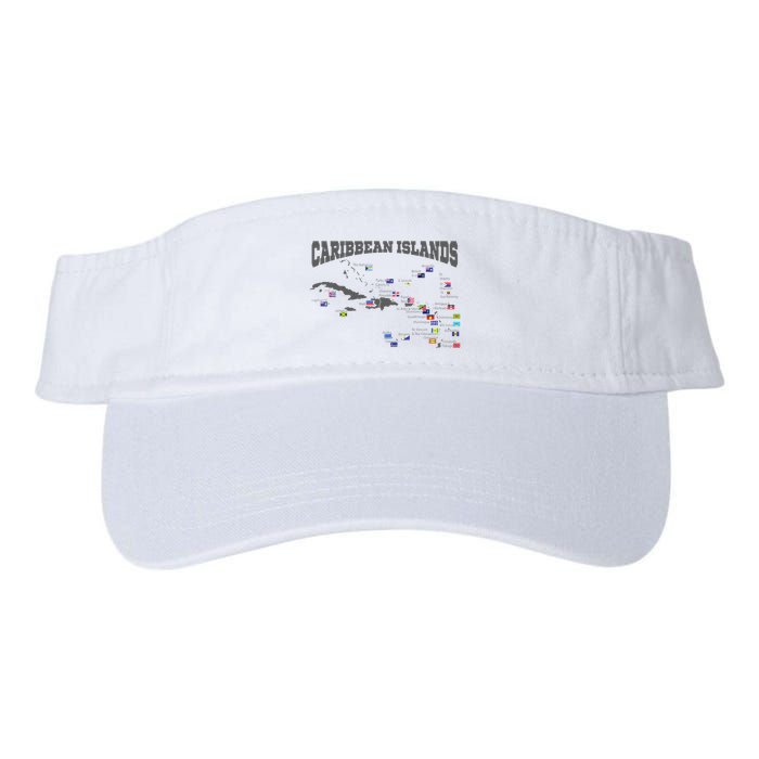 Caribbean Flags Caribbean Map Caribbean Islands Vacation Visor