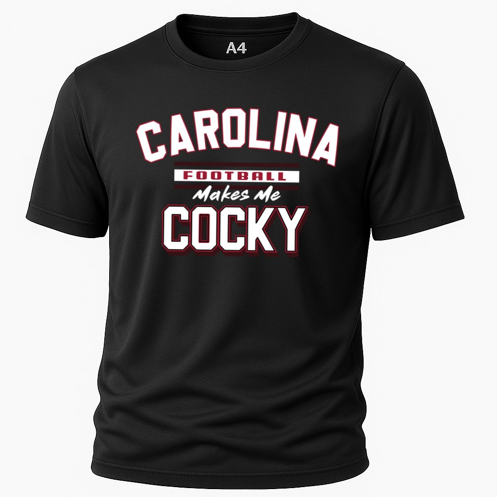 Carolina Football Cocky Football Team Lover Funny Cooling Performance Crew T-Shirt