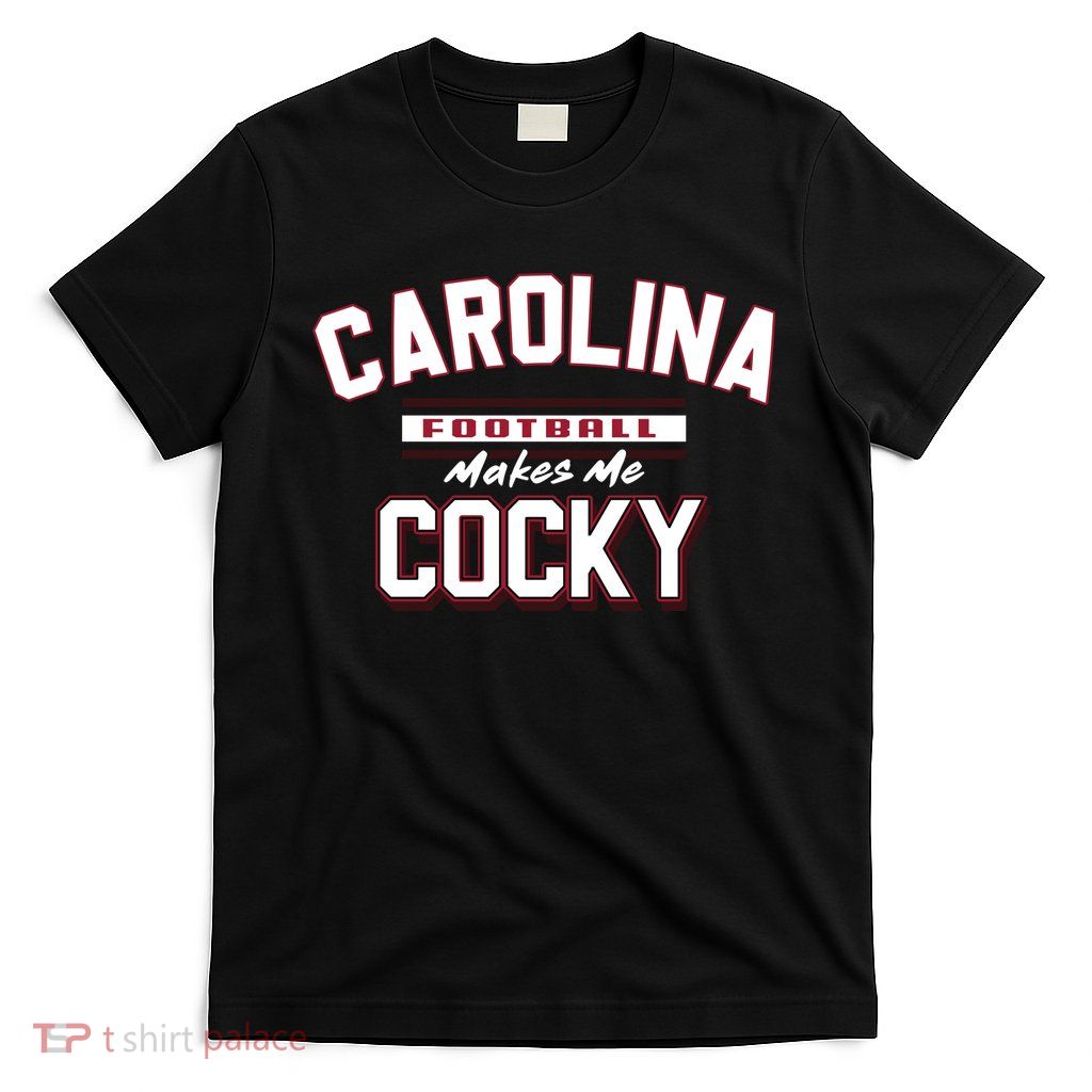 Carolina Football Cocky Football Team Lover Funny T-Shirt