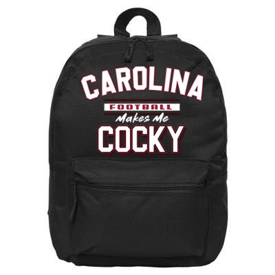 Carolina Football Cocky Football Team Lover Funny 16 in Basic Backpack