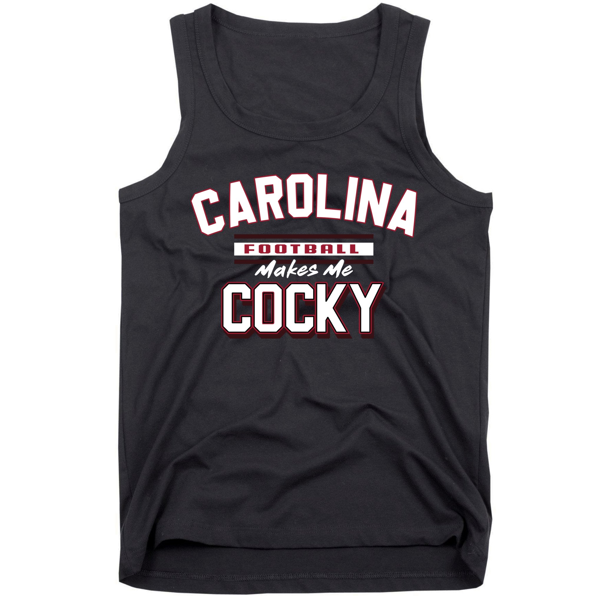 Carolina Football Cocky Football Team Lover Funny Tank Top
