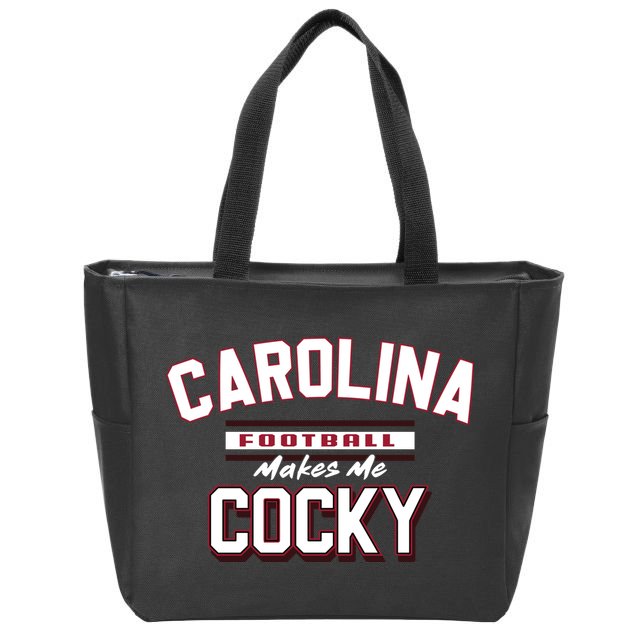 Carolina Football Cocky Football Team Lover Funny Zip Tote Bag