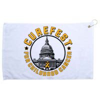 Curefest For Childhood Cancer 2024 Design 3 For Light Grommeted Golf Towel