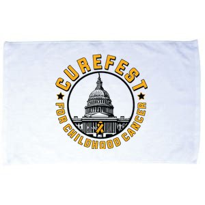 Curefest For Childhood Cancer 2024 Design 3 For Light Microfiber Hand Towel